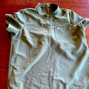 Figs Maternity Scrubs Olive Green